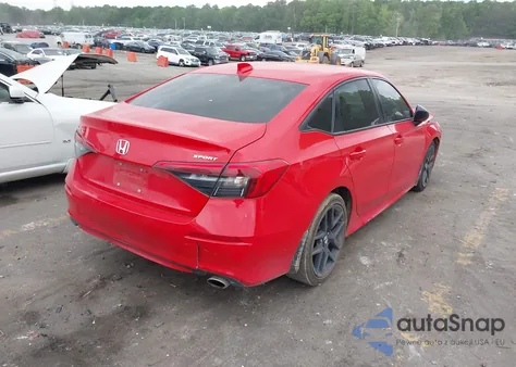2023 Honda Civic Sport from USA, damaged, VIN 2HGFE2F57PH505843